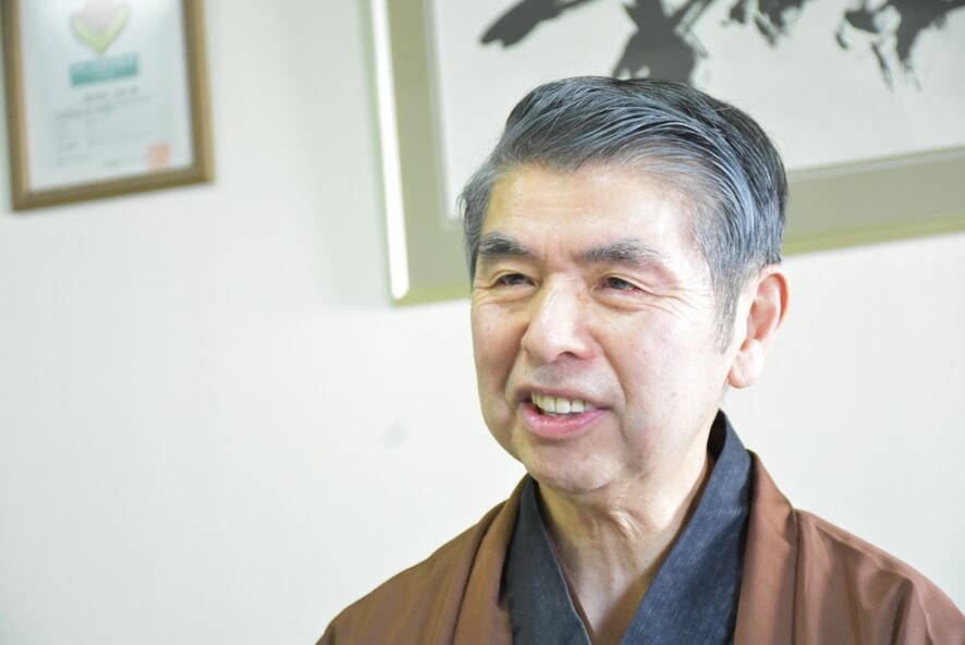 代表取締役会長 田中傳右衛門